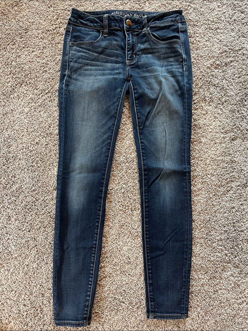 American Eagle Outfitters Women's Indigo Skinny Jeans